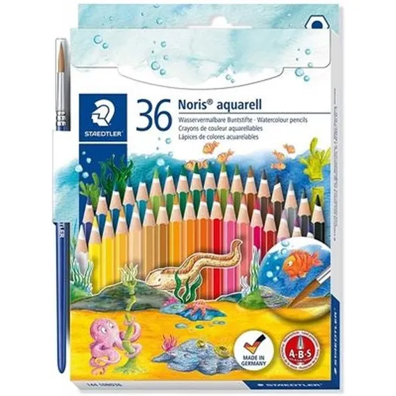 Lapis Cor 36 Cores Noris Club Aquarelavel Staedtler Foto 1