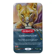 Lapis Cor Derwent Chromaflow 24 Cores Foto mini 1