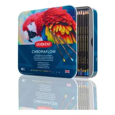 Lapis Cor Derwent Chromaflow 48 Cores Foto mini 1