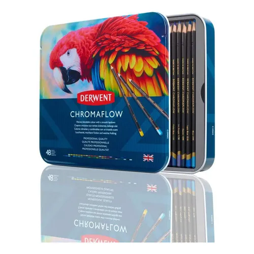 Lapis Cor Derwent Chromaflow 48 Cores Foto 1