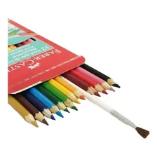 Lápis Cor Ecolápis Aquarelável Faber Castell 12 Cores Foto mini 2