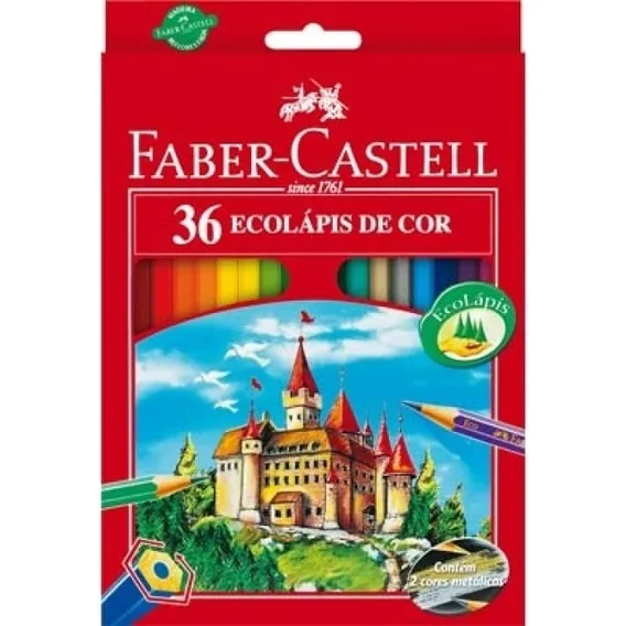 Lapis Cor Faber 36 Cores Foto 1