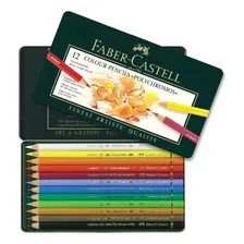 Lapis Cor Faber Castell Polychromos 012 Cores 110012 Foto mini 1