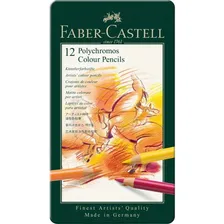 Lapis Cor Faber Castell Polychromos 012 Cores 110012 Foto mini 3
