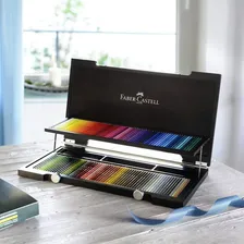 Lapis Cor Faber Castell Polychromos 120 Cores Madeira 110013 Foto mini 2