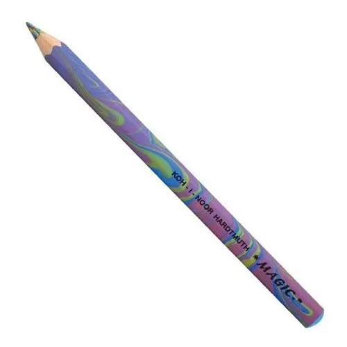 Lapis Cor Koh-i-noor Jumbo Multicolorido Tropical Foto 1