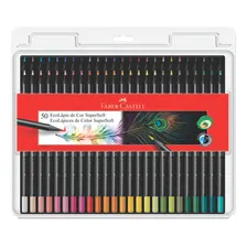 Lápis De Cor 50 Cores Supersoft Faber Castell Foto mini 1