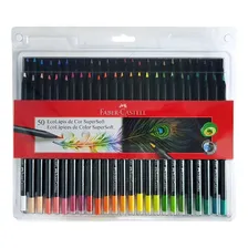 Lápis De Cor 50 Cores Supersoft Faber Castell Foto mini 3