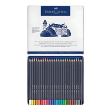 Lápis De Cor Aquarelável Goldfaber 24 Cores Faber-castell Foto mini 3