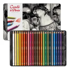 Lápis De Cor Conte Lápis Pastel Seco Conté À Paris 24 Cores Lápis Pastel Seco Conté À Foto mini 1