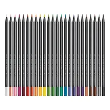 Lápis de Cor Faber Castell EcoLápis Supersoft 24 Cores Foto mini  2