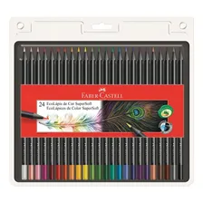 Lápis de Cor Faber Castell EcoLápis Supersoft 24 Cores Foto  mini 1