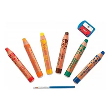 Lápis De Cor Gigante 4 Em 1 - Mega Soft Color - Tris - 8 Pçs Foto mini 4