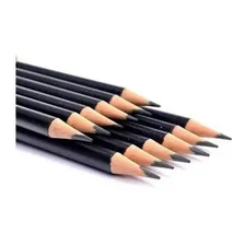 Lápis De Escrever Preto Hb N2 Escolar - Kit Com 24 Unidades Foto mini  3