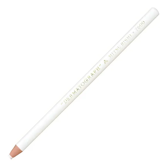 Lapis Dermatografico Mitsubishi Branco Foto 1
