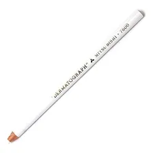 Lápis Dermatográfico Mitsubishi Branco 7600 Caixa C/12 Foto mini 2