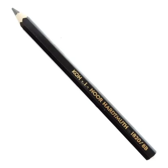 Lápis Grafite Graduado Jumbo 8b Koh-i-noor 1820 Foto 1