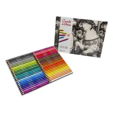 Lápis Pastel Seco Estojo Com 48 Cores Conté Foto mini 1