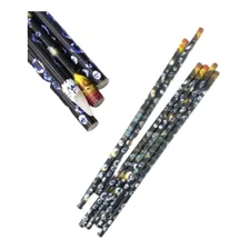 Lapis Pincel Pega Strass Decoração Unha Ponta Silicone Cera Foto mini 1