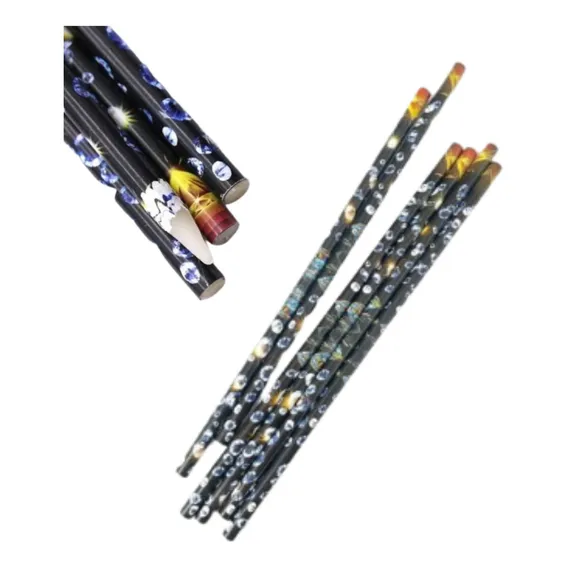 Lapis Pincel Pega Strass Decoração Unha Ponta Silicone Cera Foto 1