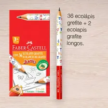 Lápis Preto Jumbo - Faber Castell Foto mini  3