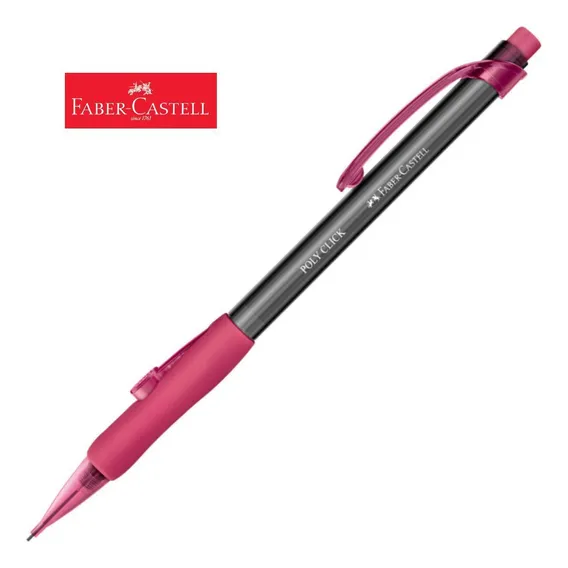 Lapiseira 05 Faber Castell Poly Click Escola Escritorio Cor Foto 1