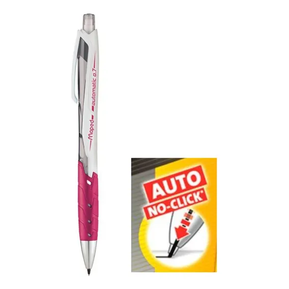 Lapiseira Black Peps Automatico 0,7mm Rosa - Maped Foto 1