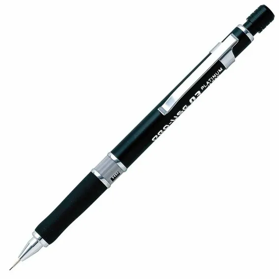 Lapiseira Platinum Pro Use 0.3mm Preta Msd500a1 Foto 1
