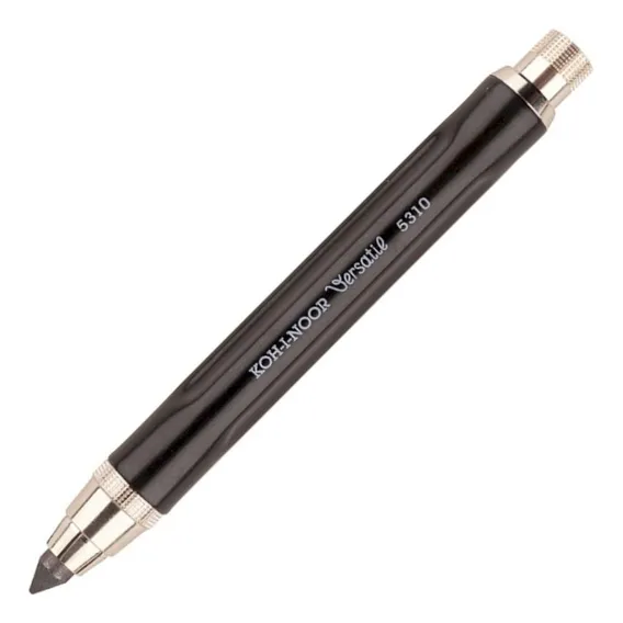Lapiseira Portaminas Koh-i-noor 5.6mm 5310 Preta Executivo Foto 1