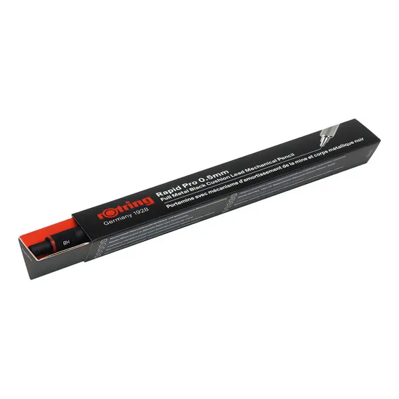 Lapiseira Rotring Rapid Pro Preta - 0,5mm Foto 1