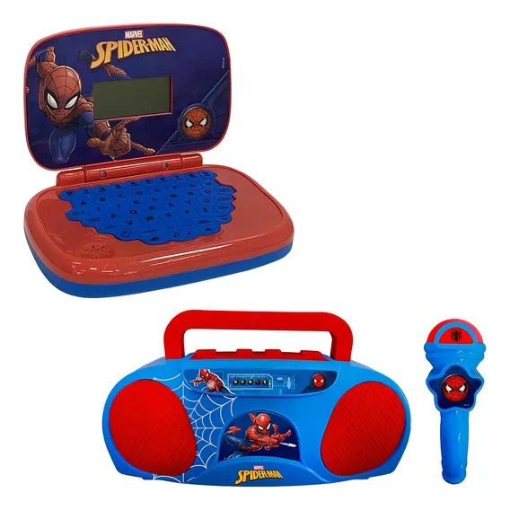 Laptop Infantil Homem-aranha Bilíngue Foto 1