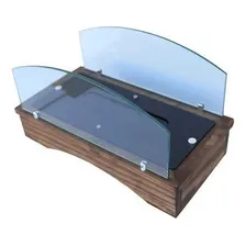 Lareira Ecol贸gica 脕lcool Completa Com Queimador 45 Cm Foto mini 1