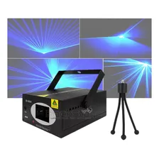 Laser Azul Holografico Tipo B500 200mw Festa Dj Sensor Ritmo 110V/220V Foto mini 2