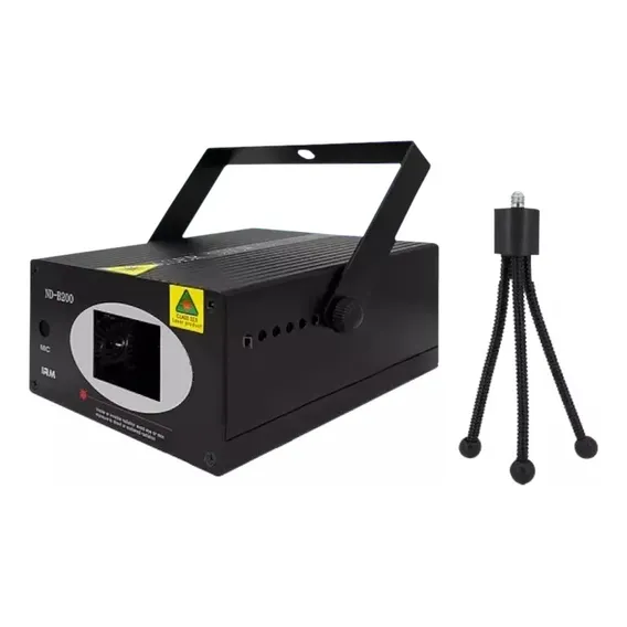 Laser Azul Holografico Tipo B500 200mw Festa Dj Sensor Ritmo 110V/220V Foto 1
