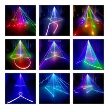 Laser Show Rgb 500mw Bivolt Iluminação Dj Festa Veja Vídeo Foto mini 3