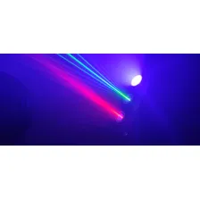 Laser Show System Jogo Luzes Holográficas Verde+vermelho+uv 110V/220V Foto mini 3