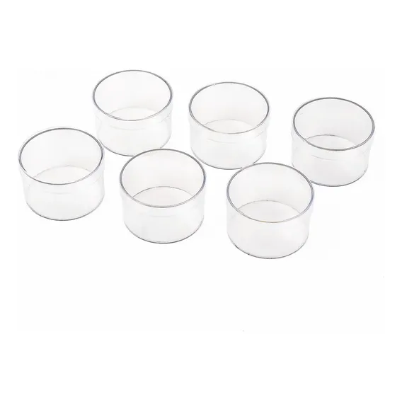 Latinhas Acrilicas 6x4cm - 20 Unidades Caixinhas Redonda Cor As Cores Por Mensagem Foto 1