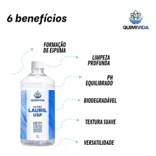 Lauril Líquido Cosmetico Sabonete Espuma Desengordurante 2lt Foto mini  2