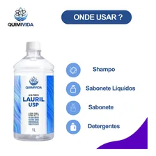 Lauril Líquido Cosmetico Sabonete Espuma Desengordurante 2lt Foto mini 4