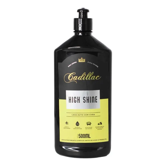 Lava Auto C/ Cera High Shine 500ml Cadillac Foto 1