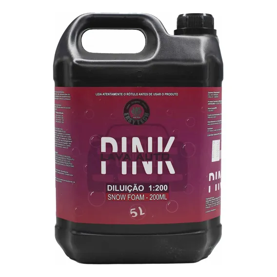 Lava Auto Pink 1:200 - 5 Litros Easytech Foto 1