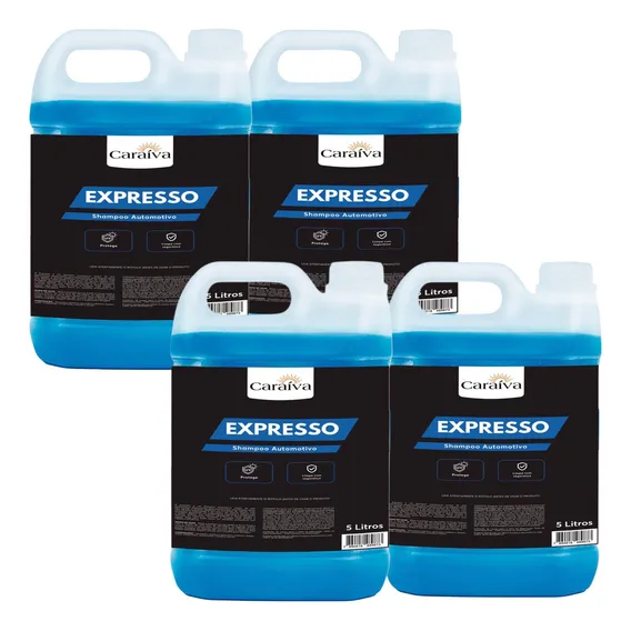 Lava Autos Kit 4 Shampoo Automotivo Neutro Concentrado Foto 1