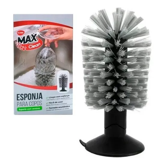 Lava Copos E Taças Com Ventosa Max Clean Foto 1