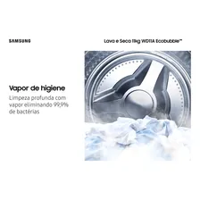 Lava E Seca Samsung Wd11a Com Ecobubble Branca 11kg 220V Foto mini 4