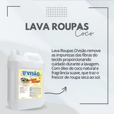 Lava Roupas Liquido Dvisão Coco Galão 5 Litros Sabão Liquido Foto mini  3