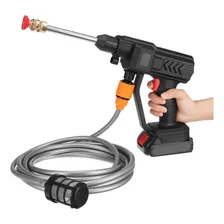 Lavadora Alta Pressão Portátil Com Pistola Recarregável Foto  mini 1