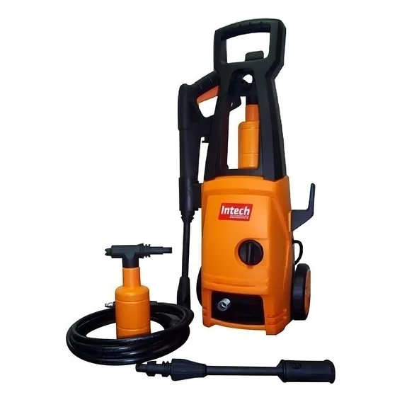 Lavadora De Alta Pressão 1300w 1450psi Acqua Intech Machine Cor Laranja/Preto 127V Foto 1