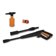Lavadora De Alta Pressão 1300w 1450psi Acqua Intech Machine Cor Laranja/Preto 127V Foto mini 3
