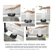 Lavadora De Copo Automático Jato Pia Cozinha Restaurante Bar Foto mini 4