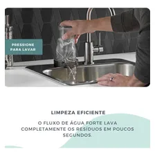 Lavadora De Copo Automático Jato Pia Cozinha Restaurante Bar Foto mini 2